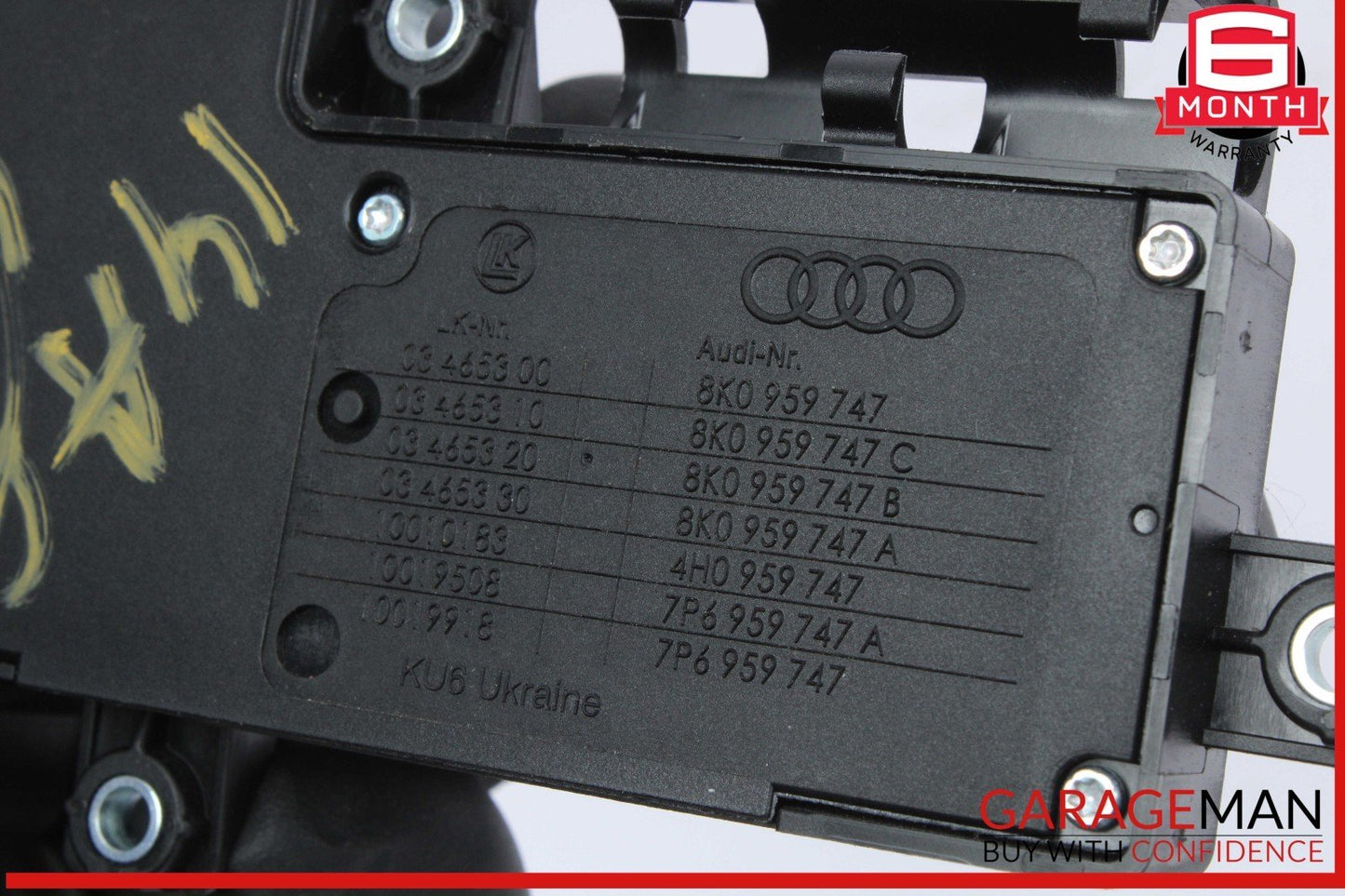 12-18 Audi A6 A4 A7 Front Left Driver Side Power Seat Adjustment Switch OEM