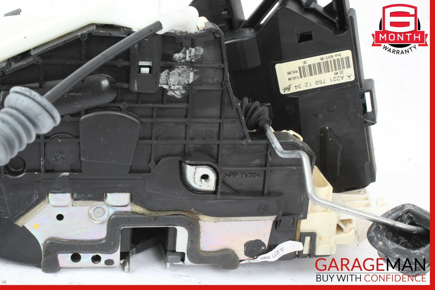 07-13 Mercedes W221 S550 Front Right Door Lock Latch Actuator w/ Door Handle OEM