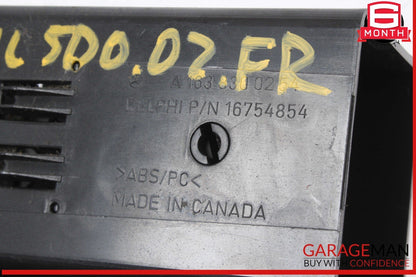 98-05 Mercedes W163 ML500 Front Right Dashboard Dash A/C AC Air Vent Trim Panel