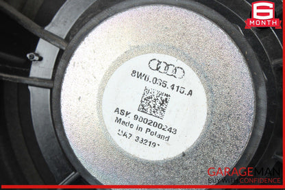 17-24 Audi S5 A4 Front Right & Left Side Door Panel Audio Speaker Speakers Set
