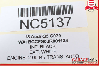 15-18 Audi Q3 Front Left Driver Side Door Control Module 8X0959793K OEM