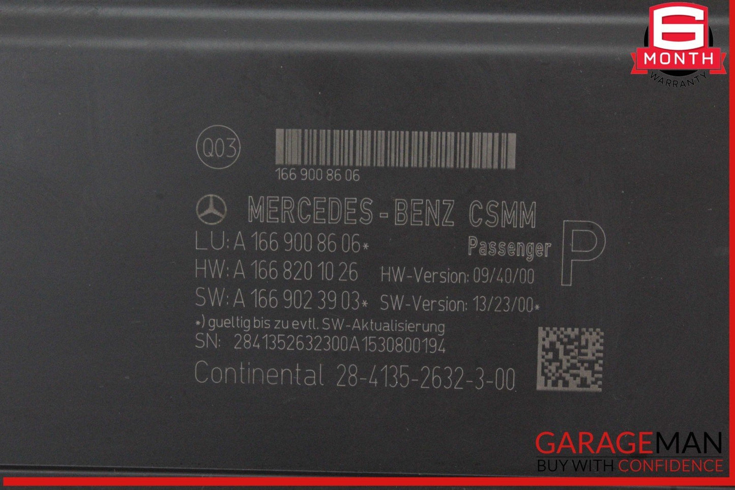 13-18 Mercedes W117 CLA250 GL450 GL550 Front Right Side Seat Control Module OEM