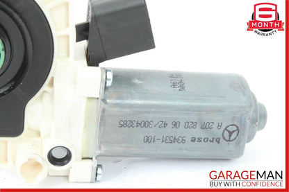 10-16 Mercedes W207 E350 Coupe Rear Right Side Door Window Regulator Motor Unit
