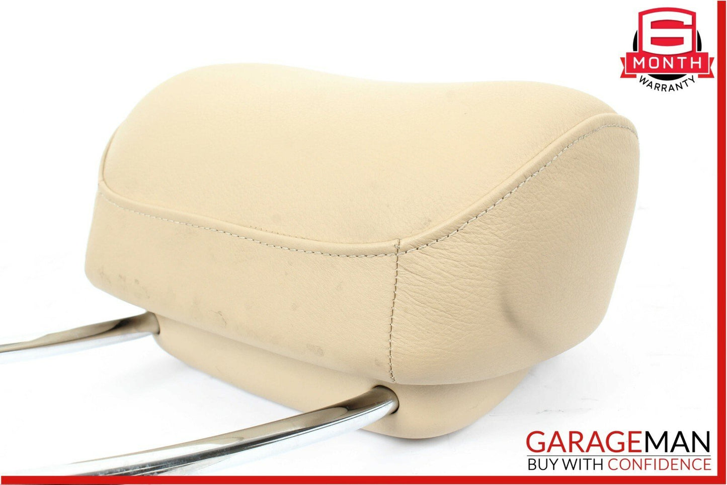06-11 Mercedes W219 CLS500 Front Left / Right Side Seat Headrest Head Rest Brown