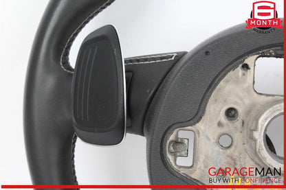 14-16 Audi SQ5 Front Left Driver Side Steering Wheel w/ Paddle Shifters OEM