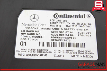 10-20 Mercedes W205 C300 C400 GLA250 SL400 Communication Control Module OEM