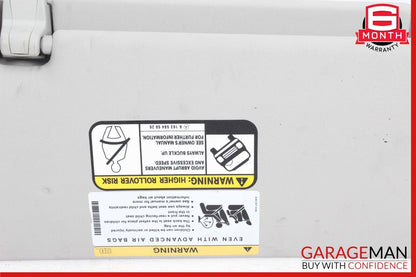 06-12 Mercedes X164 GL450 ML350 Front Left Side Sun Visor Sunvisor Cover Grey