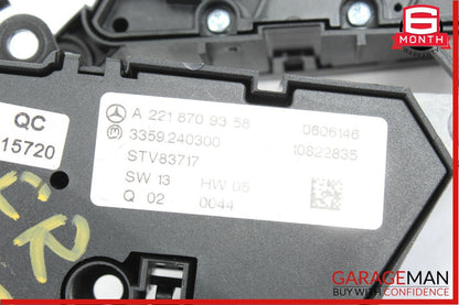 07-13 Mercedes W221 S550 CL600 CL65 AMG Front Right Side Seat Control Switch Set