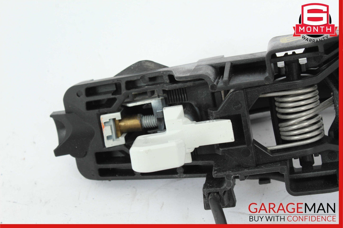 07-09 Mercedes W211 E350 Exterior Door Handle Rear Right Side White OEM