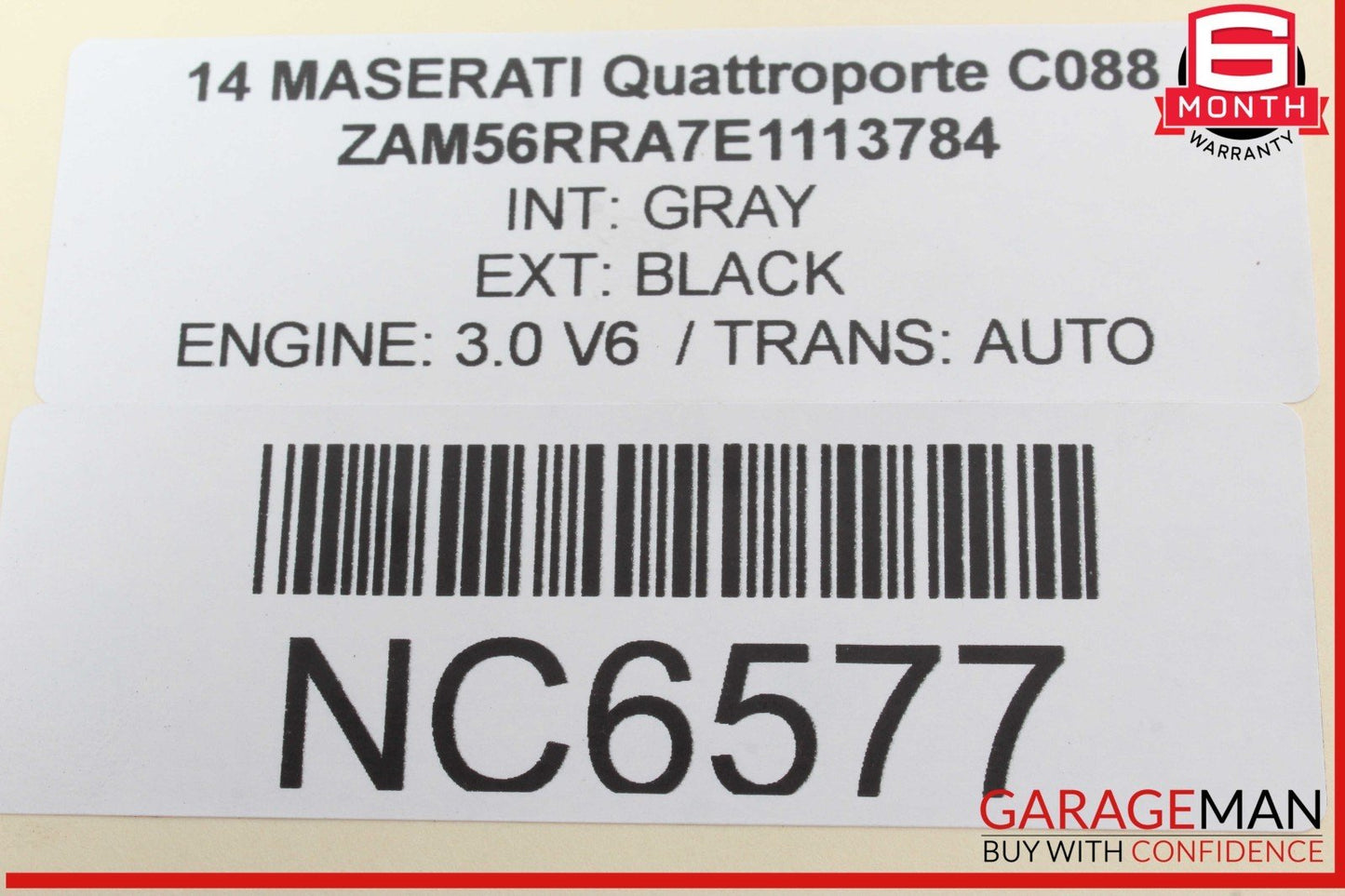 14-17 Maserati Quattroporte M156 S Q4 Rear Right Side Axle CV Half Shaft OEM