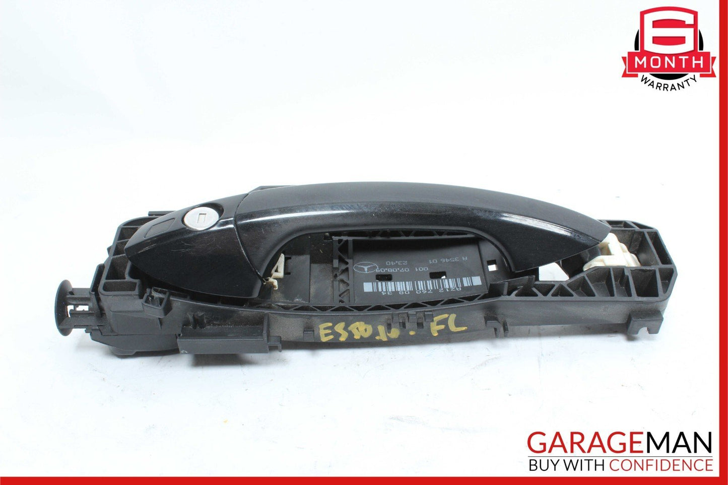 10-13 Mercedes W212 E350 E400 E63 AMG Front Left Exterior Door Handle Black