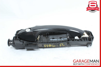 10-13 Mercedes W212 E350 E400 E63 AMG Front Left Exterior Door Handle Black