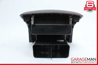 07-13 Mercedes W221 S550 Rear Center Console AC A/C Air Vent Trim Panel Wood