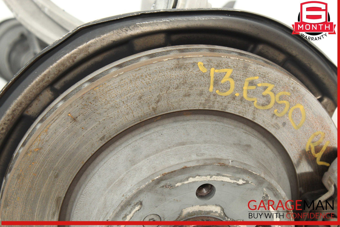 10-16 Mercedes W212 E350 Rear Left  Spindle Knuckle Hub Bearing CV Shaft Assy