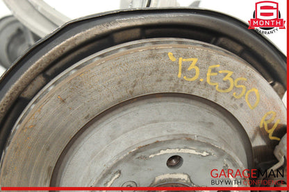 10-16 Mercedes W212 E350 Rear Left  Spindle Knuckle Hub Bearing CV Shaft Assy