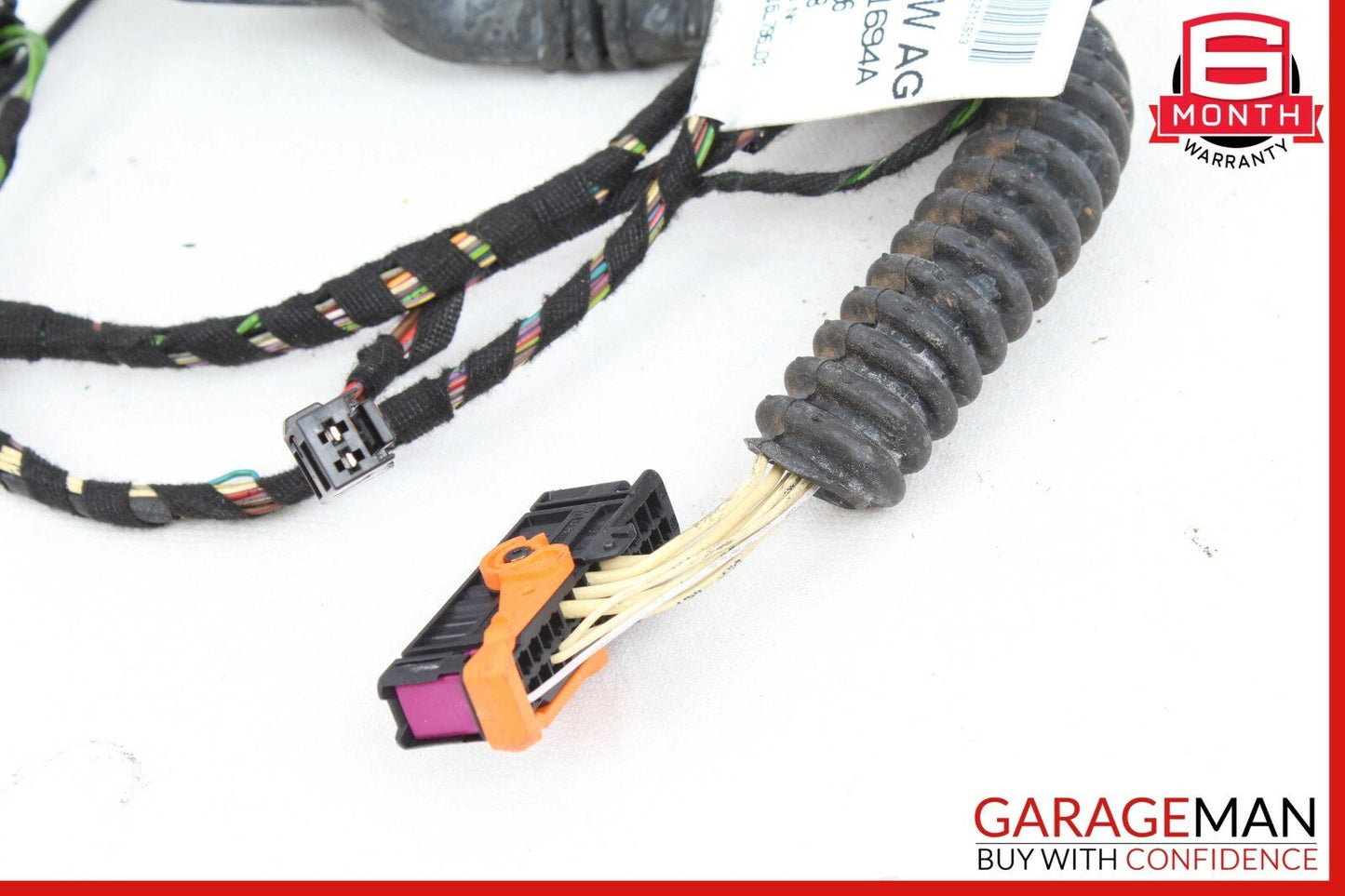 11-17 Porsche Cayenne 958 Rear Left Side Door Loom Harness Wire Wiring Assembly