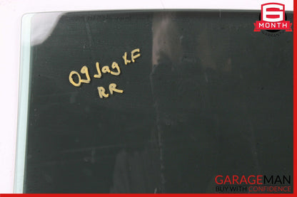 09-15 Jaguar XF Rear Right Passenger Side Door Window Glass OEM
