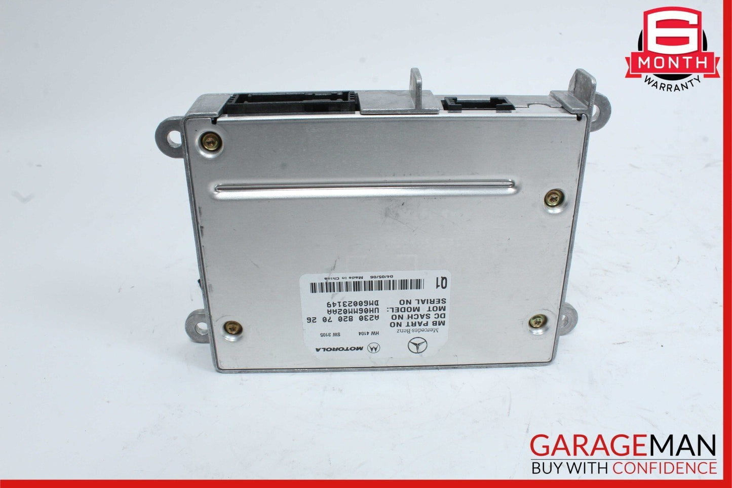 07-09 Mercedes X164 GL450 4MATIC Voice Phone Telephone Communication Module OEM