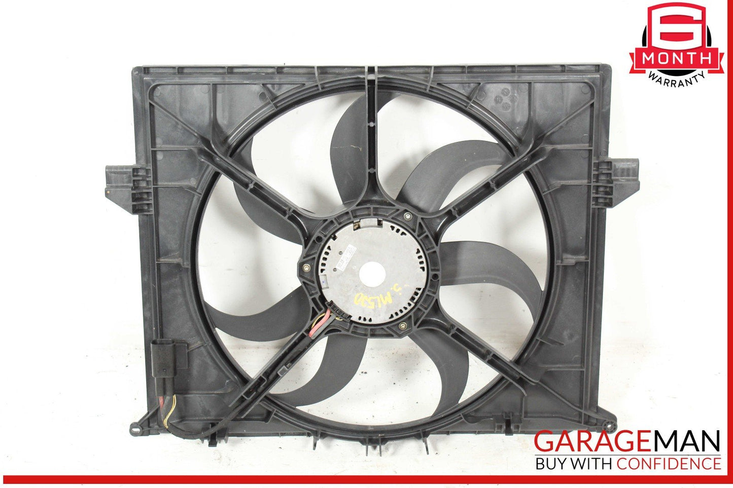 06-11 Mercedes W164 ML500 Engine Cooling Fan Motor Shroud OEM