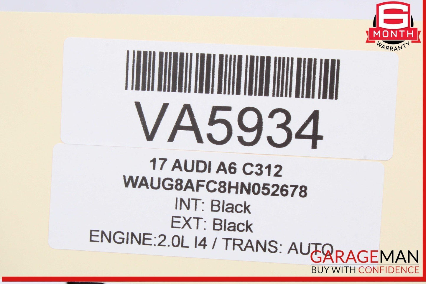 12-18 Audi A6 A7 Front Right Passenger Side Seat Occupant Sensor Control Module