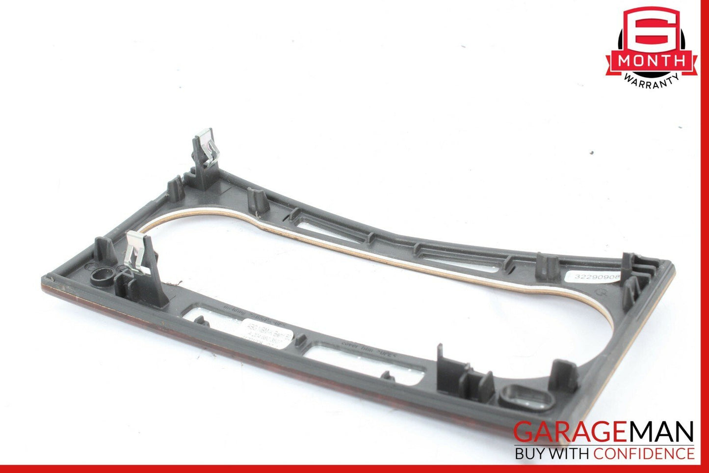 08-14 Mercedes W204 C300 AC A/C Climate Control Switch Trim Cover Bezel Wood