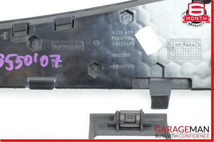 07-14 Mercedes W221 S550 Dashboard Dash Vent Grill Grille Cover Set OEM