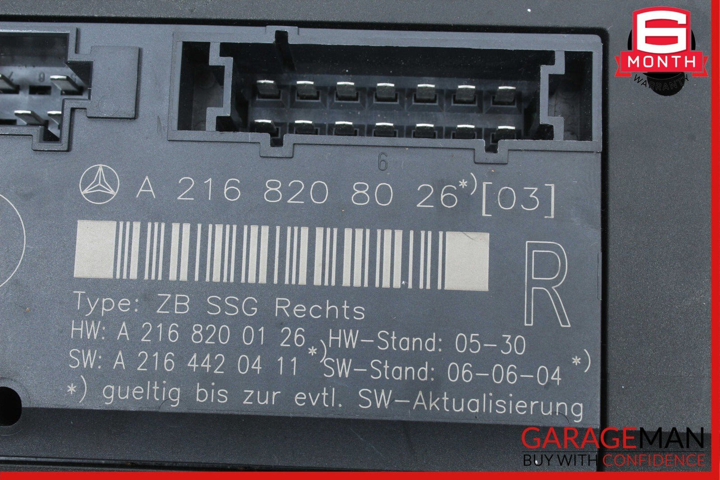 07-14 Mercedes W216 CL550 CL63 AMG Front Right Passenger Seat Control Module OEM
