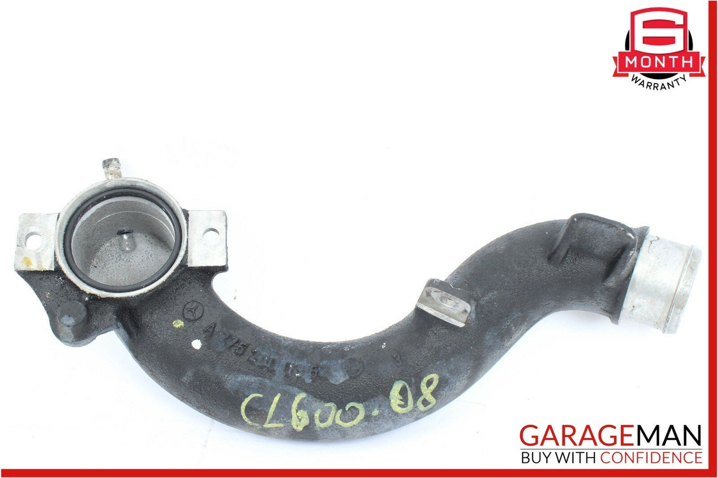 03-12 Mercedes W216 CL600 S600 CL65 AMG Upper Radiator Hose Pipe 2752000352 OEM