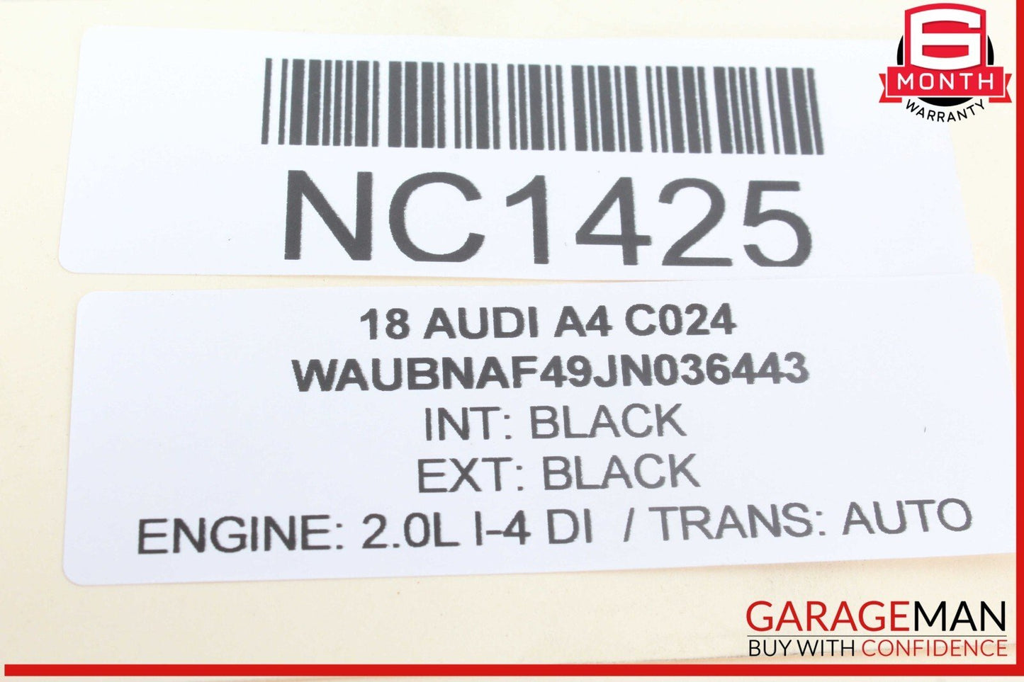 17-24 Audi A4 A5 Fuel Evaporator Vapor Charcoal Canister 8W0201801E OEM