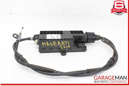 14-17 Maserati Ghibli Emergency Parking Brake Actuator 670030076 OEM