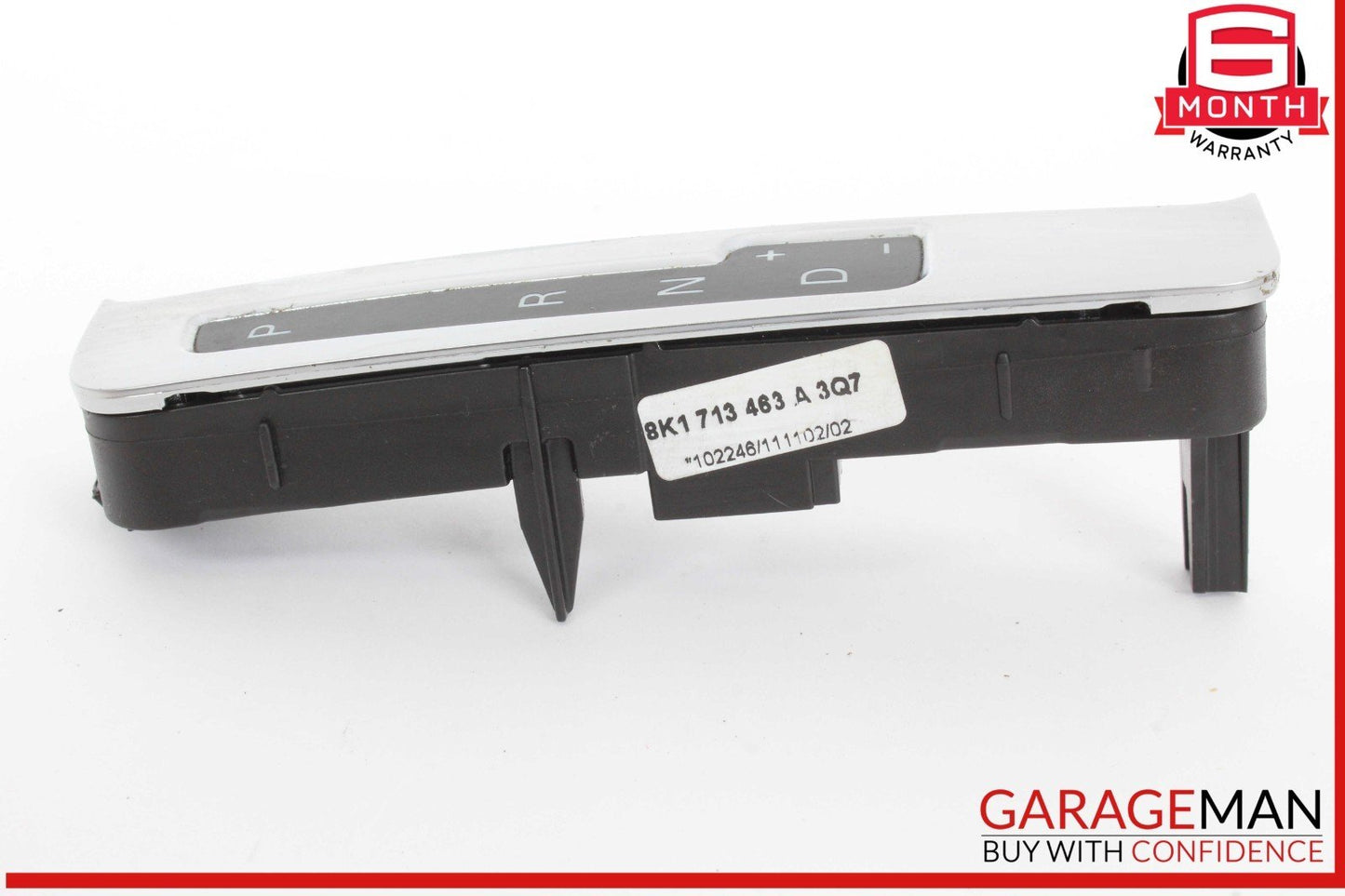 09-12 Audi S4 Automatic Transmission Gear Shifter Display Indicator 8K1713463A