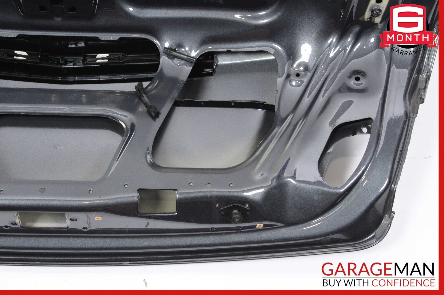 10-13 Mercedes W207 E350 Coupe Rear Trunk Lid Deck Shell Panel Tenorite Grey