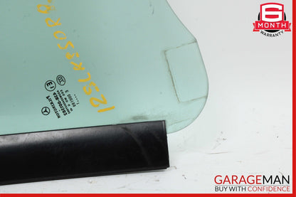 12-20 Mercedes R172 SLK350 SLK250 Rear Right Side Quarter Window Glass OEM