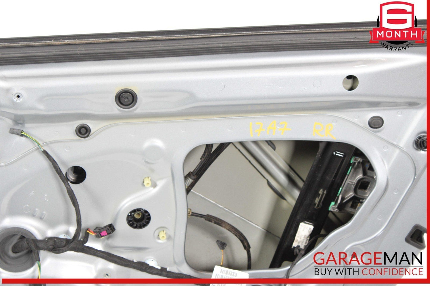 12-18 Audi A7 Rear Right Passenger Side Door Shell Panel Silver OEM