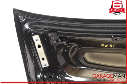 12-18 Audi A6 Rear Trunk Lid Deck Shell Panel Black OEM