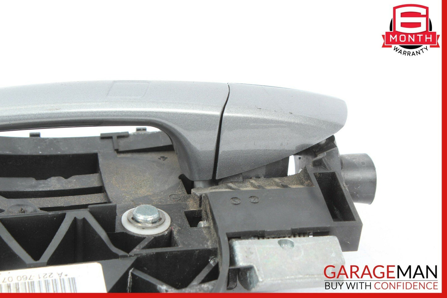07-13 Mercedes W221 S550 Rear Left Side Exterior Door Handle Keyless Go Silver