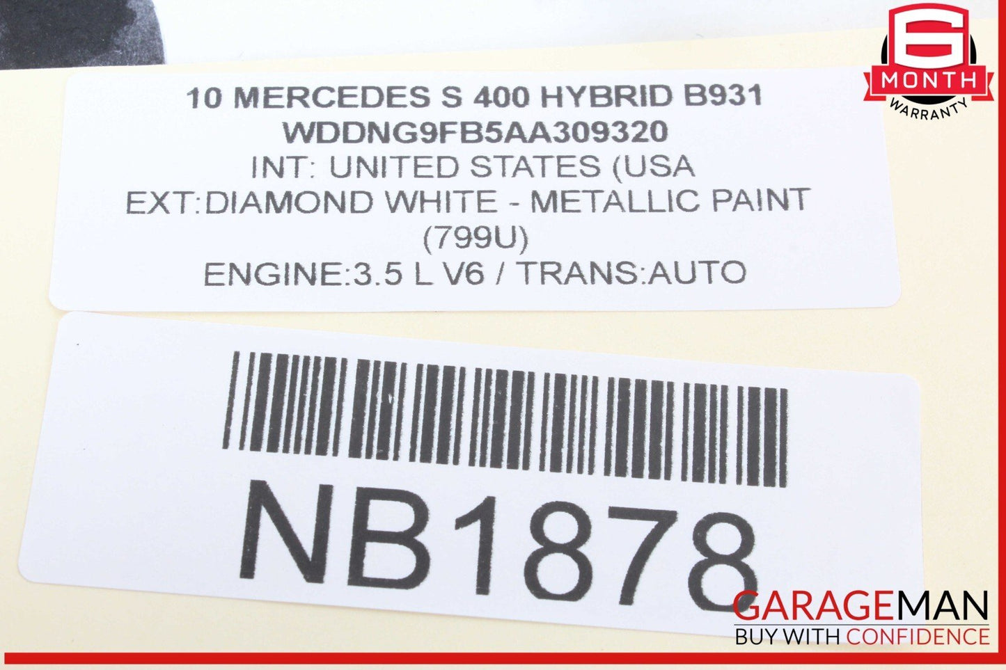 10-13 Mercedes W221 S400 Hybrid Front Left Driver Master Window Switch OEM