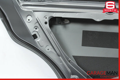 10-16 Mercedes W212 E350 Sedan Rear Left Driver Side Door Shell Palladium Silver