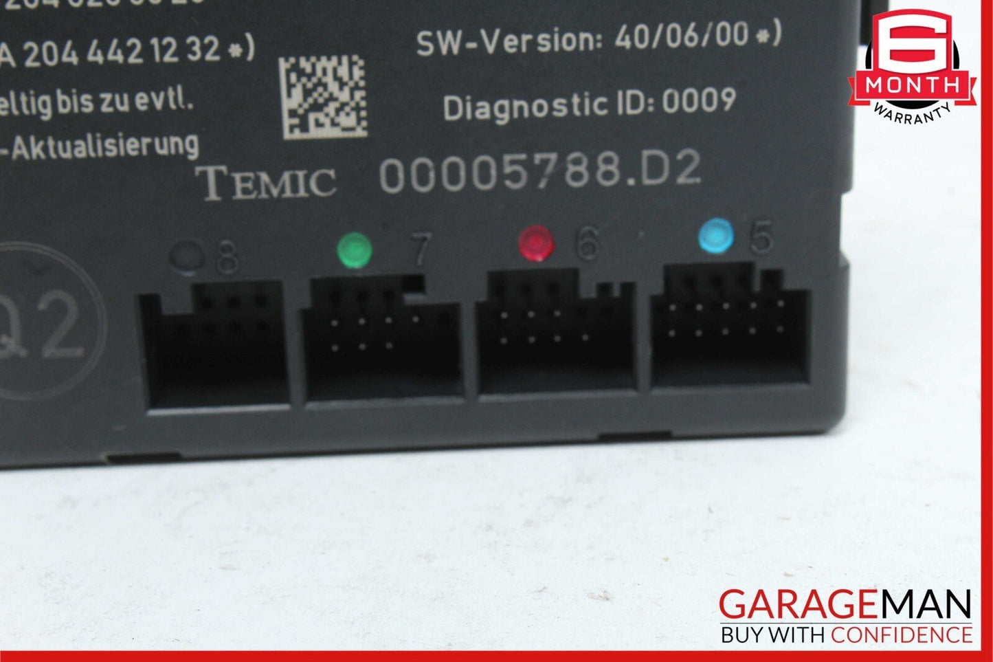 08-14 Mercedes W204 C350 C250 C300 Front Left Side Door Control Module OEM