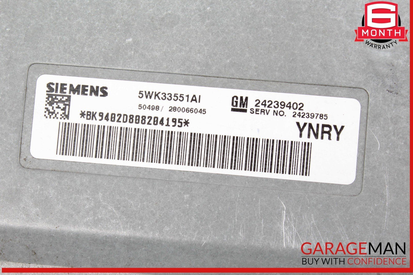 07-10 Saturn Sky Transmission Control Module Unit TCM TCU 24239402 OEM