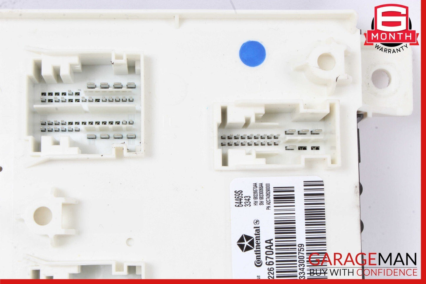 14-17 Maserati Ghibli BCM Body Computer Control Module Unit 68226670AA OEM