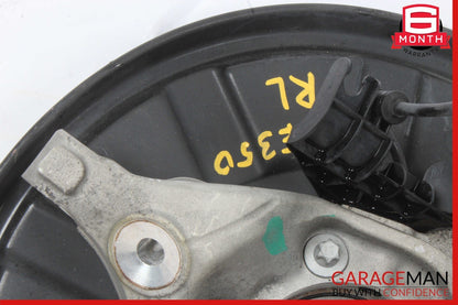 08-15 Mercedes W212 E350 Rear Left Side Spindle Knuckle Hub Bearing Brake Rotor