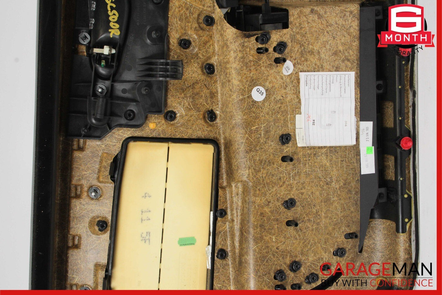 03-06 Mercedes R230 SL500 SL55 AMG Front Right Interior Door Panel Gray OEM