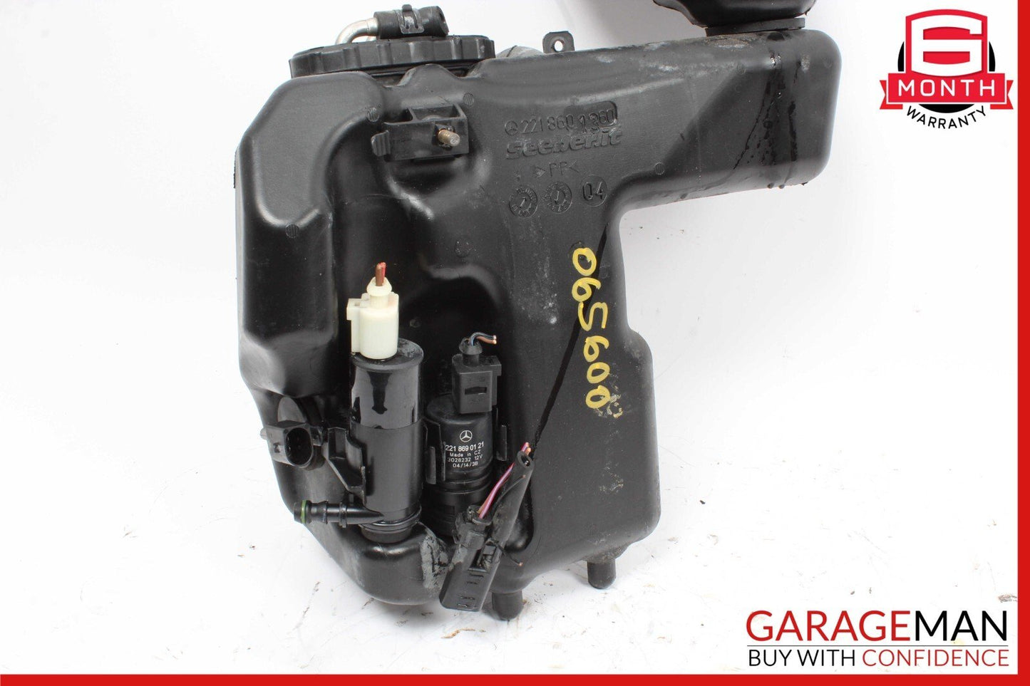 07-14 Mercedes W216 CL550 S550 Headlight Windshield Washer Bottle Tank Assy