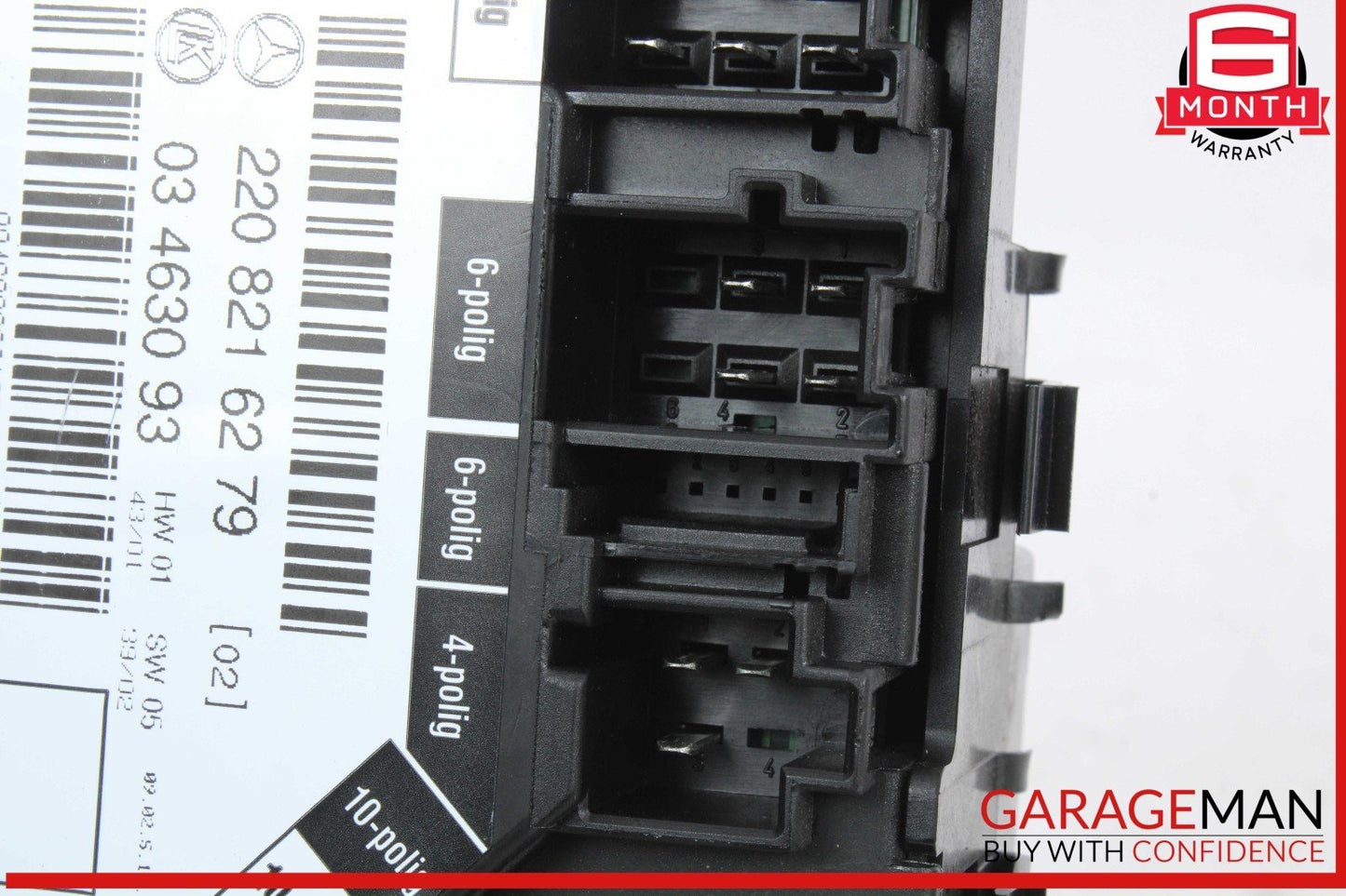 00-06 Mercedes W220 S430 Rear Left Driver Side Seat Control Switch OEM
