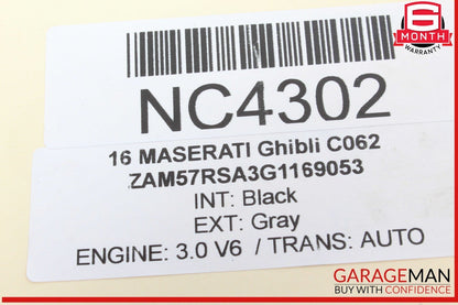 14-17 Maserati Ghibli ABS Anti Lock Brake Hydraulic Pump Module 2265106516 OEM