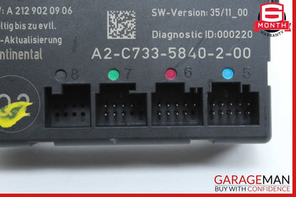 08-14 Mercedes W204 C250 C300 Front Left Driver Side Door Control Module Unit