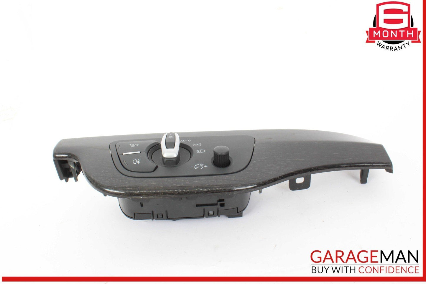17-19 Audi Q7 Front Dash Trim w/ Head Light Lamp Control Switch 4M0941531AG OEM