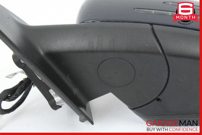 12-14 Mercedes W204 C250 C300 Front Left Side Mirror Door Rear View Black OEM