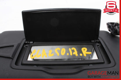 14-20 Mercedes W117 CLA250 GLA250 Front Right Side Sunvisor Sun Visor OEM
